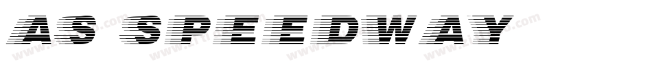 AS Speedway字体转换